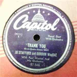 Jo Stafford And Gordon MacRae - Thank You / My One And Only Highland Fling
