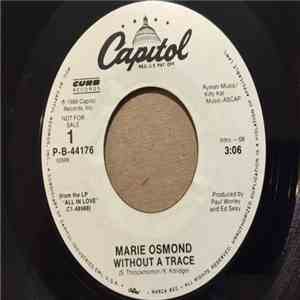 Marie Osmond - Without A Trace