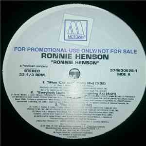 Ronnie Henson - Ronnie Henson