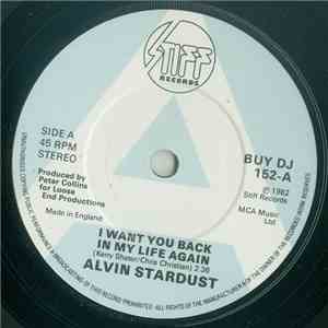 Alvin Stardust - I Want You Back In My Life Again