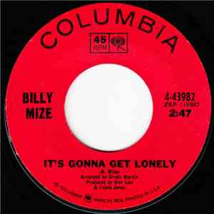 Billy Mize - It's Gonna Get Lonely