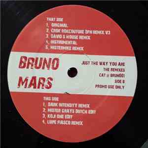 Bruno Mars - Just The Way You Are - The Remixes