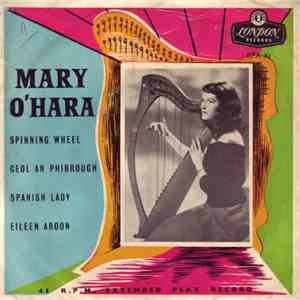 Mary O'Hara - Singing To Her Own Harp Accompaniment