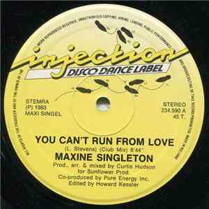 Maxine Singleton - You Can't Run From Love