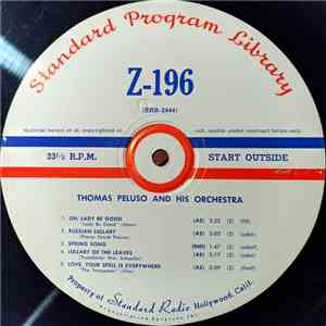 Thomas Peluso And His Orchestra - Thomas Peluso And His Orchestra