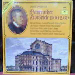 Various - Grosse Sanger Der Bayreuther Festspiele 1900-1930