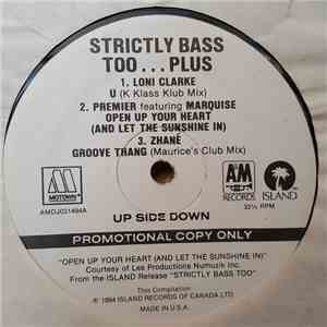 Various - Strictly Bass Too...Plus