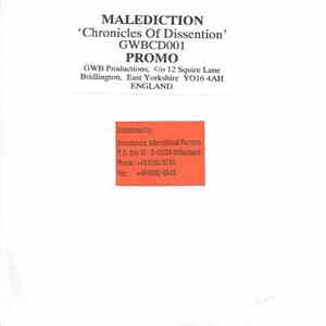 Malediction - Chronicles Of Dissention