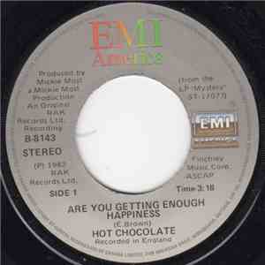 Hot Chocolate - Are You Getting Enough Happiness