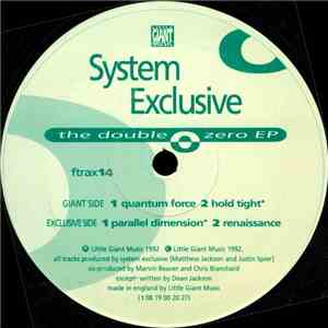 System Exclusive - The Double Zero EP