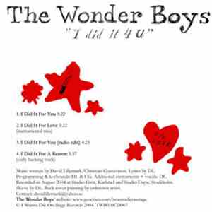 The Wonder Boys  - I Did It 4 U