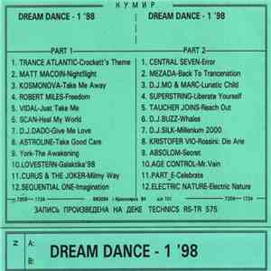 Various - Dream Dance - 1 '98