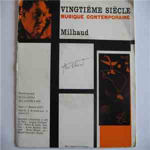 Ensemble Instrumental À Vent De Paris - Vingtième Siècle Musique Contemporaine - Milhaud