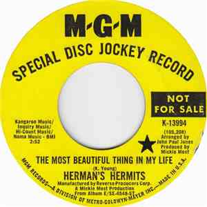 Herman's Hermits - The Most Beautiful Thing In My Life / Ooh She's Done It Again