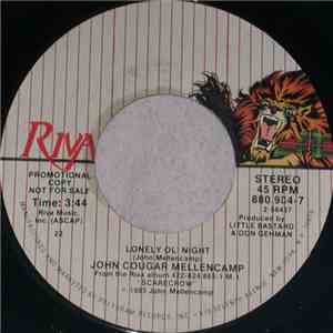 John Cougar Mellencamp - Lonely Ol' Night