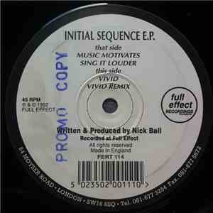 Nick Ball - Initial Sequence E.P.