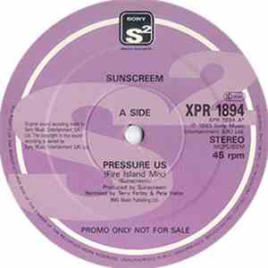 Sunscreem - Pressure US