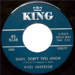 Vicki Anderson - Baby Don't You Know / The Feeling Is Real