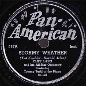 Cliff Lang And His All Star Orchestra - Stormy Weather