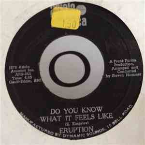 Eruption  - Do You Know What It Feels Like / I Can't Carry On