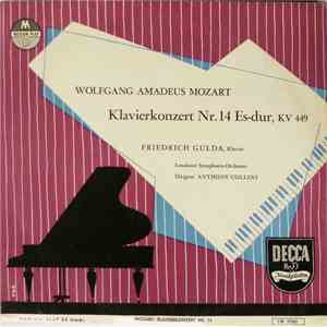 Wolfgang Amadeus Mozart, Friedrich Gulda, Londoner Symphonie-Orchester, Anthony Collins - Klavierkonzert Nr. 14 Es-dur, KV 449