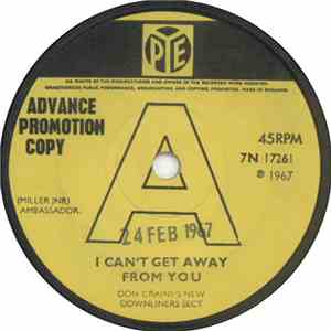 Don Craine's New Downliners Sect - I Can't Get Away From You