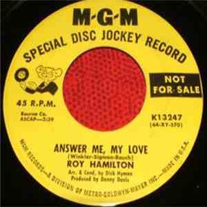 Roy Hamilton  - Answer Me, My Love