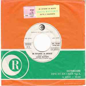 Lucio Battisti - Mi Ritorni In Mente