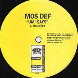 Mos Def - Umi Says