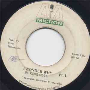 W. King Cole - I Wonder Why
