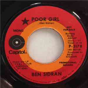 Ben Sidran - Poor Girl