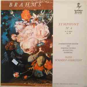 Brahms - Hans Schmidt-Isserstedt, Symphony Orchestra Of The North German Radio Network, Hamburg - Symphony No. 4 in E Minor, Opus 94