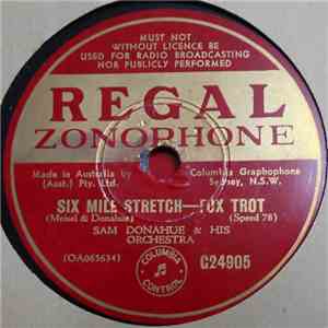 Sam Donahue And His Orchestra - Six Mile Stretch / Au Reet