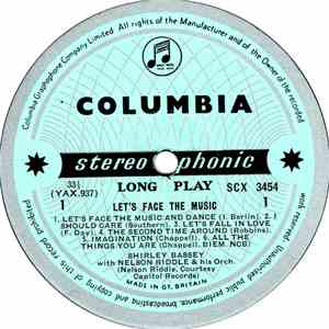 Shirley Bassey With Nelson Riddle And His Orchestra - Let's Face The Music