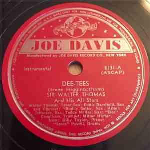 Walter Thomas And His All Stars - Dee-Tees / Black Maria's Bles