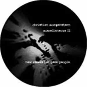 Christian Morgenstern - Miscellaneous II (New Issues For Pale People)