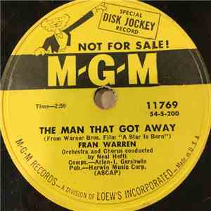 Fran Warren - The Man That Got Away / Love Me, Love