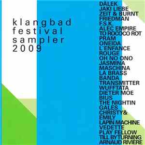 Various - Klangbad Festival Sampler 2009