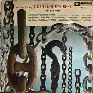 Chris Connor, Ralph Sharon, Terry Pollard, Rufus Smith, The Australian Jazz Quartet, Joe Roland, Carmen McRae, Urbie Green, Don Elliott, Julie London, Charlie Shavers, Herbie Mann and Sam Most - Just For Variety - Bethlehem's Best Volume Three