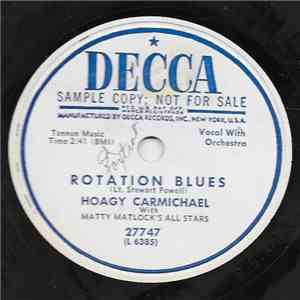 Hoagy Carmichael - Rotation Blue / Flap Your Elbows, Spin Your Ears, And Fly Away