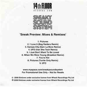 Sneaky Sound System - Sneak Preview: Mixes & Remixes