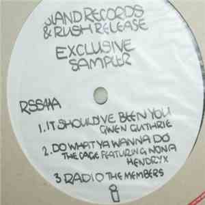 Various - Island Records & Rush Release Exclusive Sampler