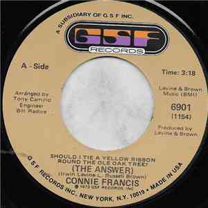 Connie Francis - Should I Tie A Ribbon Round The Old Oak Tree (The Answer) / Paint The Rain