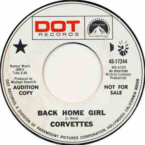 Corvettes - Back Home Girl