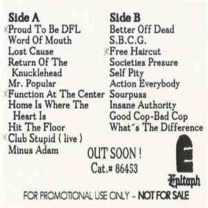 Dead Fucking Last (DFL) - Proud To Be ... DFL