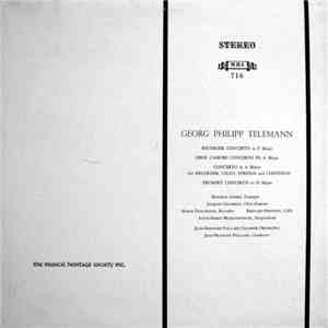 Georg Philipp Telemann, Jean-François Paillard - Georg Phillip Telemann