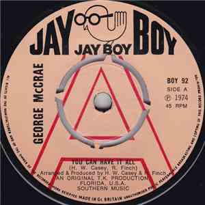 George McCrae - You Can Have It All