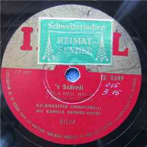 Kapelle Berner Mutze - S'Stärnli / Mis Schwälbli