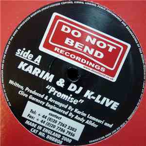 Karim & DJ K-Live - Promise / Cheap Tart (Emma's Mix)