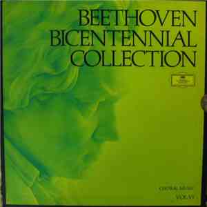 Munich Bach Choir And Orchestra Conducted By Richter, Vienna Symphony Orchestra Conducted By Leitner, Berlin Philharmonic Orchestra Conducted By Karajan Playing Choral Music Of Beethoven - Choral Music
